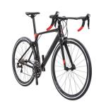 Black Red 10.3kg SAVA R8 Carbon Road Bike Aluminum Alloy Material With 700C