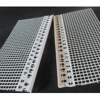 Buy cheap White color PVC corner bead with high quality fiberglass net used for wall product