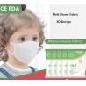 Buy cheap Dustproof Kids Disposable Mask 3 Ply Non Woven Fabric With Comfortable Earloop from wholesalers