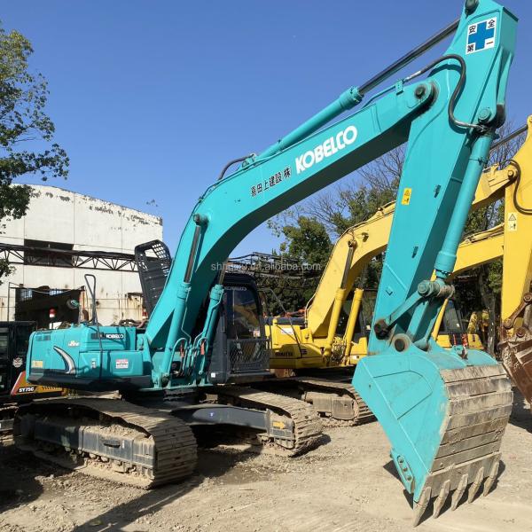 Used Crawler Excavator Kobelco210 reasonable price for sale/second hand Japanese