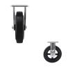 Buy cheap 8" Iron Core Rubber Heavy Duty Casters Rigid Wheel Top Plate from wholesalers