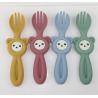 Buy cheap Soft Cute Panda Style Silicone Forks And Spoons For Baby Children from wholesalers