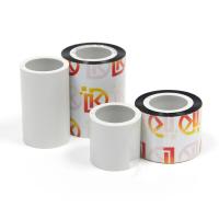 Buy cheap Adhesive Thermal Transfer Ribbons 55mm Width 500m Length Premium Wax Resin product