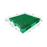 Blue Heavy Duty Nestable Pallet HDPE Euro Epal Pallets Cargoes Transfer