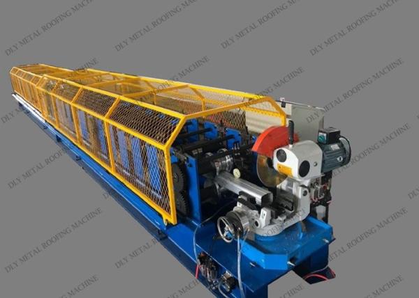 Buy cheap 50HZ Gutter Cold Roll Forming Machine 5500w Tube Profiling Equipment from wholesalers