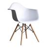 Buy cheap Nordic dining EAM DAW chair household desk backrest creative modern simple restaurant coffee negotiation plastic chair from wholesalers