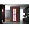 Buy cheap Hurricane resistant air tightness Aluminium Doors With Wooden Finish for houses from wholesalers