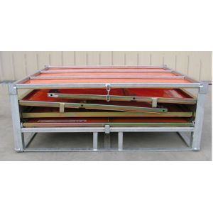 Buy cheap Solids Foldable Pallet Container / Rigid Intermediate Bulk Containers PP Panel from wholesalers