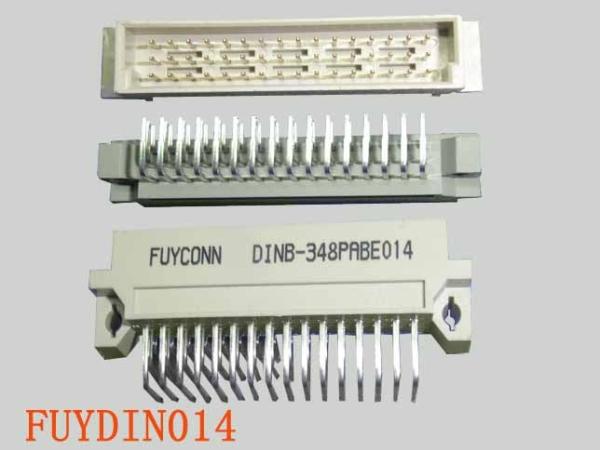 Buy cheap 3 rows 48 Pin Right Angle Male DIN 41612 Connector B Type Eurocard Connector from wholesalers