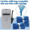 Buy cheap OEM 4.5m Diaper Pails Refill Bags Baby Product Nappy Pail Refills EVOH Diaper Pail Refills For Child from wholesalers