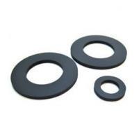 Buy cheap Black Rubber Flat Ring Gasket NBR For Pipe , High Temperature Gaskets 70 from wholesalers
