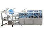 200pcs/Min Earloop Mask Making Machine , 3 Ply Non Woven Mask Machine 10000W