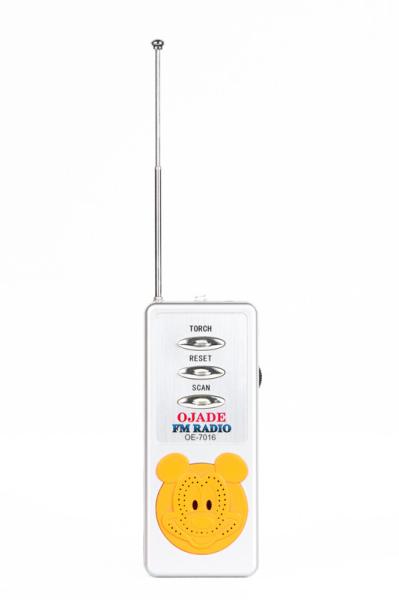 Compact Pocket FM Radio with Headphone Jack 3.5 MM and 88-108 MHz Frequency