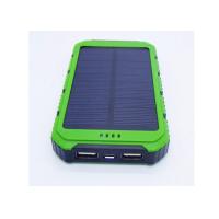Buy cheap 8000mah Portable Solar Power Bank , Waterproof Portable Charger For Mobile Phone product