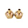 Buy cheap 3/4" GHT Thread Brass Garden Hose Fittings With 9.5mm Barb from wholesalers