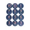 Buy cheap Colored Custom Baby monthly discs -High Quality Smooth surface and water proof 5mm thickness Ply wood card discs from wholesalers