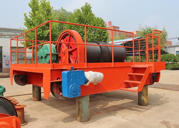 Buy cheap Double Rail Wire Rope Electric Hoisting Winch Trolley For Overhead Crane from wholesalers