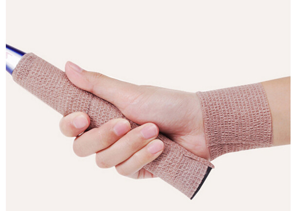 Delicate colors nonwoven cohesive elastic bandage, Extra strong porous custom print nonwoven cohesive bandage hospital t