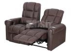 Custom Leather Electric Recliner Couch Home VIP Lounge Chair With Heat Seat