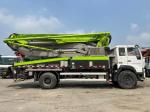 Zoomlion 38m Concrete Pump Truck Heavy Equipment Truck Mounted Pump Construction