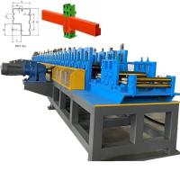 Buy cheap 18.5KW P Beam Step Beam Roll Forming Machine For Warehouse Shelf product