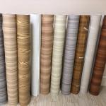 Vacuum Press Decorative Furniture Film Embossed PVC Self Adhesive Foil