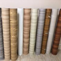 Buy cheap Vacuum Press Decorative Furniture Film Embossed PVC Self Adhesive Foil product