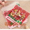 Buy cheap professional design cute santa deer elk christmas opp cookie bags, moisture proof opp cookies bag,Merry Christmas 50 Pcs from wholesalers