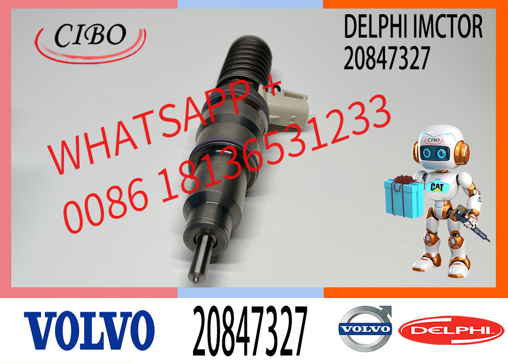 20847327 Excavator Diesel Engine Parts Fuel Injector 21371675 21371679 21379943 21379944 20847327