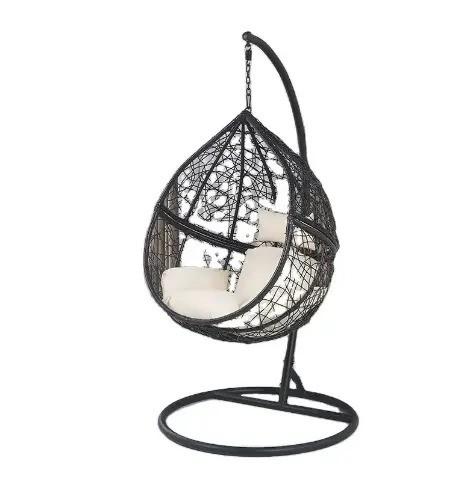 Buy cheap Metal Customized Color Backyard Wicker Swing Chair for Outdoor Activity Summer Resort from wholesalers