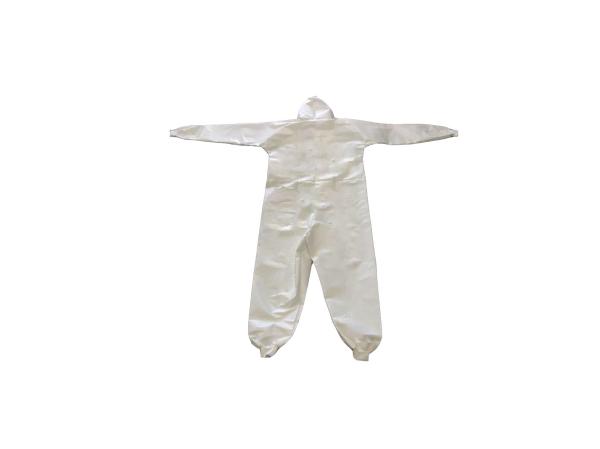 PP+PE 63GSM Anti-Static Non-Woven Disposable Medical Clothing With Rib-knitted