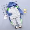 Buy cheap 39in Girls Spring Autumn White Sports Suit Two Piece Skirt And Top Girls Wear from wholesalers