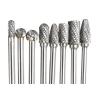 Buy cheap Single Cut Teeth 6mm Carbide Burr / Rough Grinding Non Ferrous Carbide Burr Set from wholesalers