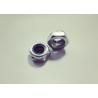 Buy cheap Carbon Steel Nylock Hex Nut , M8 Nylon Nut For High - Rise Steel Structure from wholesalers