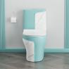 Buy cheap One Piece Seamless Sanitary Ware Toilet Flushing Flowrate 3L 6L from wholesalers