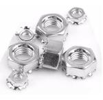 Buy cheap Ni Plated Galvanized Carbon Steel Keps Nut / K Lock Nut Staineless Steel from wholesalers