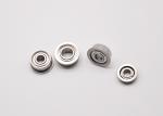 Low Noise Miniature Flanged Ball Bearing F607 High Precision ISO9001 Standard