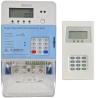 Buy cheap Prepaid Split Keypad Single Phase Energy Meter Low Credit Alarm Token Type from wholesalers