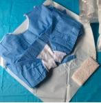 Light Weight Degradabl For Doctors Surgical Gown Flexible Contoured Styling