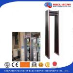 LCD Display Economic Door Frame Metal Detector To Check Passerger ' s Body