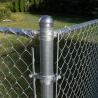 Buy cheap Garden Chain Mesh Fencing 10ft Square Post 9 Gauge PVC Coating from wholesalers