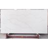 Buy cheap Kitchen Island 2.2g/Cm2 White Calacatta Quartz With Gold Veins from wholesalers