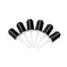 Buy cheap 18 415 Black Dumb Face Plastic Bottle Dropper Pressing from wholesalers