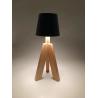 Buy cheap Rechargeable Wooden Base Battery Operated Night Light For Nursery 200lm from wholesalers
