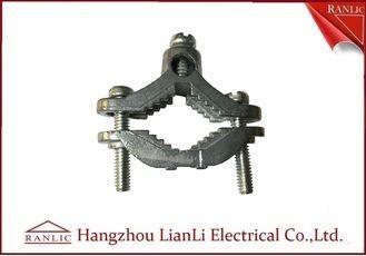 Buy cheap Zinc Bare Wre Gound Clamps With Straps Brass Electrical Wiring Accessories from wholesalers