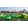 Buy cheap 2000M2 Water Area Inflatable Water Parks , Amusement Sea Water Sport Games from wholesalers