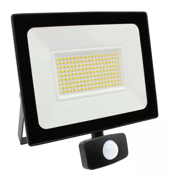 Buy cheap Black 50W LED Floodlight With Motion Sensor Aluminum Diecast IP44 from wholesalers