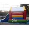 Buy cheap Commercial grade inflatable bouncy castle with slide for outdoor kids party from wholesalers