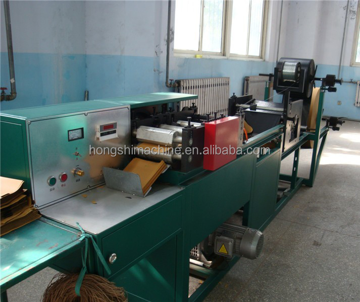 Mango Fruit Protection Paper Bag Making Machine , 2cm To 35cm Paper Pouch Making Machine