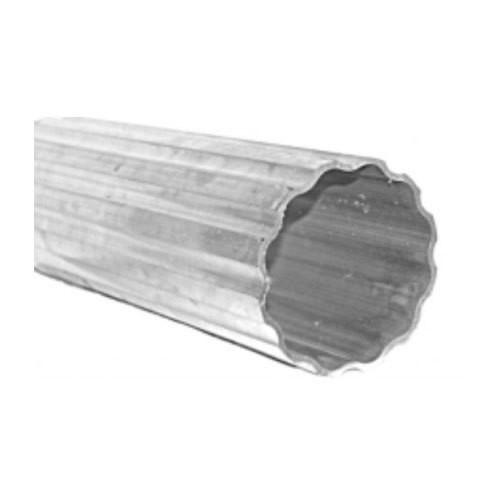 Buy cheap Extruded Fluted Aluminium Tube Profiles Mill Finish 54mm Diameter Heat Tube from wholesalers